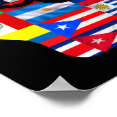 Hispanic Heritage Monat Poster (Ecke)