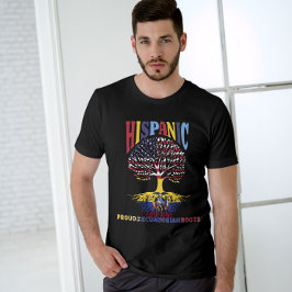 Hispanic Heritage Monat Proud Ecuadorianische Wurz T-Shirt