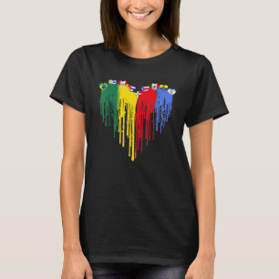 Hispanic Heritage Monat Proud Latino Latina Men Wo T-Shirt