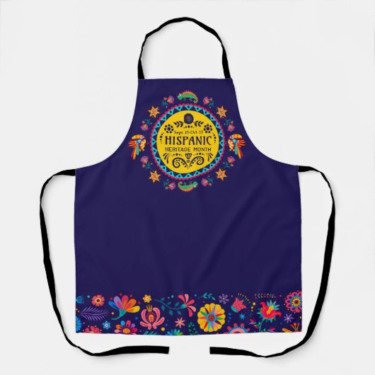 Hispanic Heritage Monat Schürze (Vorderseite)