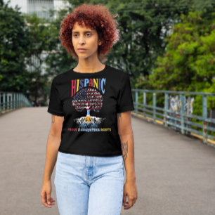 Hispanic Heritage Monat stolz argentinische Wurzel T-Shirt