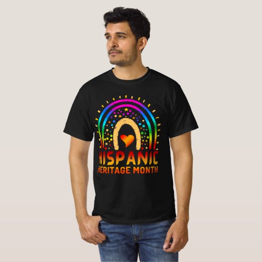 Hispanic Heritage Monat T - Shirt (Vorne ganz)