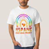 Hispanic Heritage Monat T - Shirt (Vorderseite)