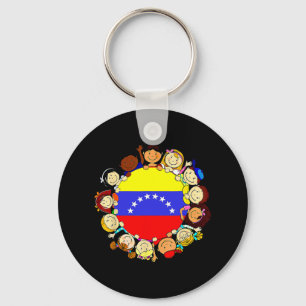 Hispanic Heritage Monat Venezuela Kinder Junge Ven Schlüsselanhänger