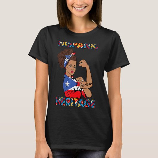 Hispanic Heritage Monte Brè T-Shirt (Vorderseite)