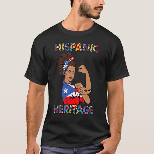 Hispanic Heritage Monte Brè T-Shirt (Vorderseite)