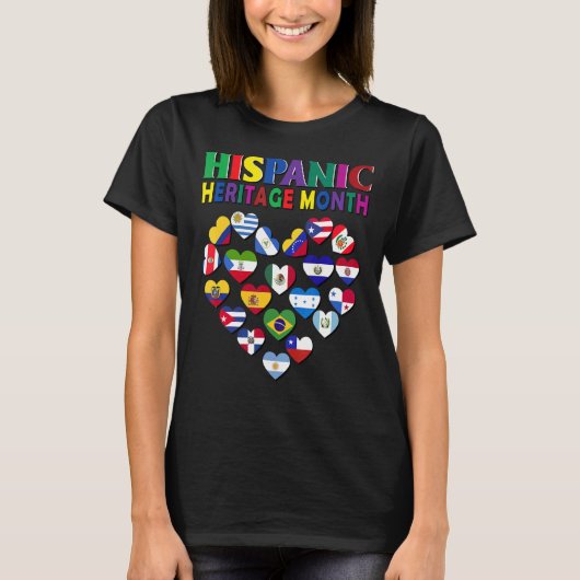 Hispanic Heritage Monte Lago Maggiore T-Shirt (Vorderseite)