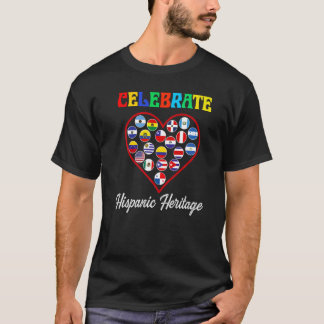 Hispanic Heritage Month 2022 Lateinamerikanische L T-Shirt