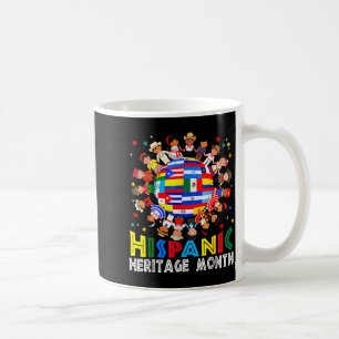 Hispanic Heritage Month Erde Kind Lateinamerikanis Kaffeetasse