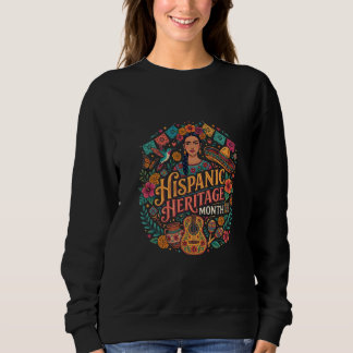 Hispanic Heritage Month Farbige lateinamerikanisch Sweatshirt