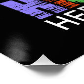 Hispanic Heritage Month Hände Herz Poster (Ecke)