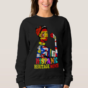 Hispanic Heritage Month Länder Lateinamerikanische Sweatshirt