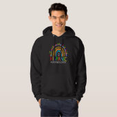 Hispanic Heritage Month Länderflaggen Leopard Ra Hoodie (Vorne ganz)