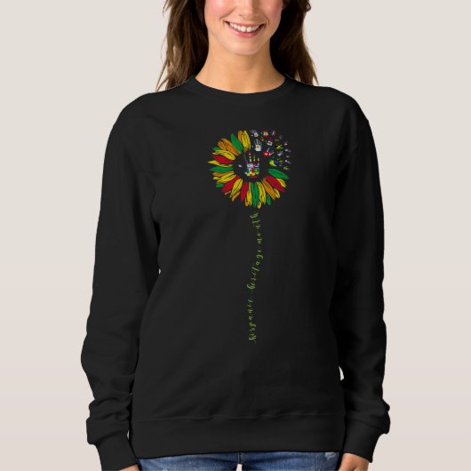 Hispanic Heritage Month Latino Countries Flags Sun Sweatshirt (Vorderseite)