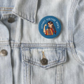 Hispanic Heritage Month Sarape Button (Beispiel)