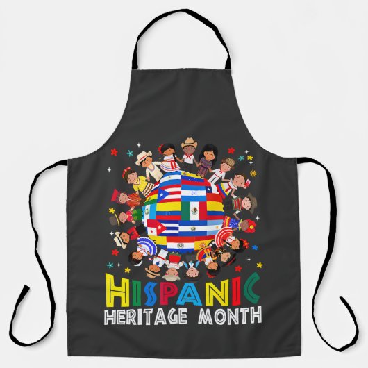Hispanic Heritage Month Schürze (Vorderseite)