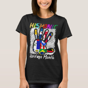 Hispanic Heritage Month Shirt Kinder Junge Mädchen