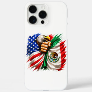 Hispanic Heritage Month USA Mexiko-Flagge iPhone 16 Pro Max Hülle