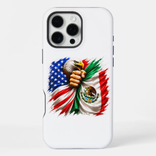 Hispanic Heritage Month USA Mexiko-Flagge iPhone 16 Pro Max Hülle