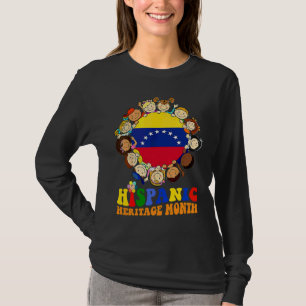 Hispanic Heritage Month Venezuela Kinder Jungen Mä T-Shirt