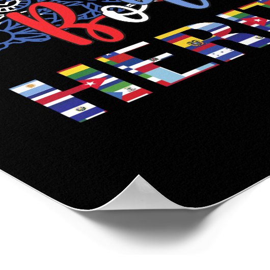 Hispanic Heritage Poster (Ecke)