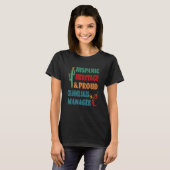 Hispanic Heritage & Proud Channel Sales Manager T-Shirt (Vorne ganz)