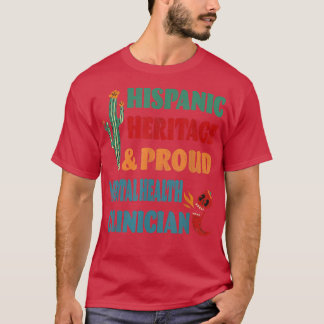 Hispanic Heritage & Proud Mental Health T-Shirt