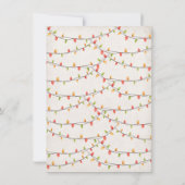 Hispanic Mexican Santa Claus Feliz Navidad Party Einladung (Rückseite)