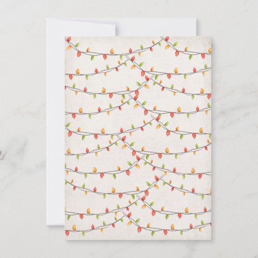 Hispanic Mexican Santa Claus Feliz Navidad Party Einladung (Rückseite)