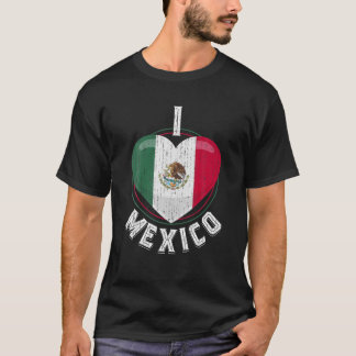 Hispanic Mexico Lover Proud Mexiko Kultur Liebe T-Shirt