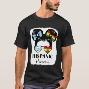 Hispanic Princess Roots Guatemala und Bolivien Mis T-Shirt