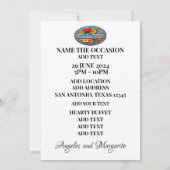 Hispanic Welcome VIP Admission Einladung (Rückseite)