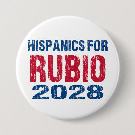 Hispanics for Rubio 2028 Button