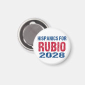Hispanics for Rubio 2028 Magnet (Vorderseite/Rückseite)