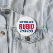 Hispanics für Rubio 2028 Button (Beispiel)