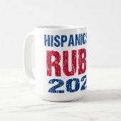 Hispanics für Rubio 2028 Kaffeetasse (Vorderseite Links)