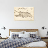 Hispaniola, St Domingo Leinwanddruck (Insitu (Schlafzimmer))