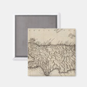 Hispaniola, St Domingo Magnet (Vorderseite/Rückseite)