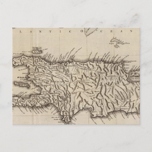 Hispaniola, St Domingo Postkarte (Vorderseite)