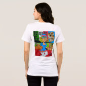 Hispanischer Cousin Freaky Tri-Blend Shirt (Rückseite voll)