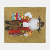 Hispanischer mexikanischer südwestlicher Texan Fleecedecke (Vorderseite (Horizontal))