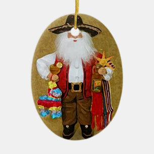 Hispanischer mexikanischer südwestlicher texanisch keramikornament