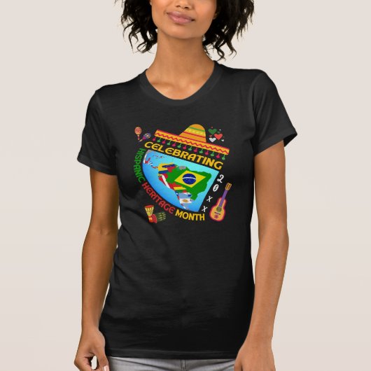 HISPANISCHES ERBE MONAT T-Shirt (Vorderseite)