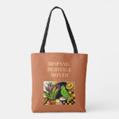 HISPANISCHES ERBE MONAT TASCHE (Rückseite)