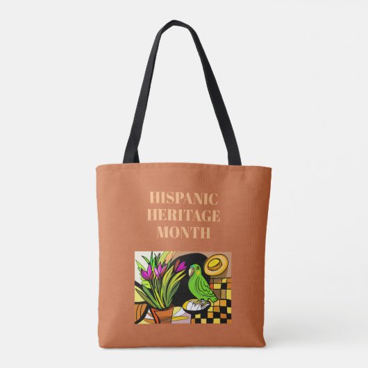 HISPANISCHES ERBE MONAT TASCHE (Rückseite)