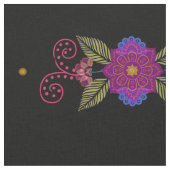 Hispanisches inspiriert Design Stoff (Nahaufnahme)