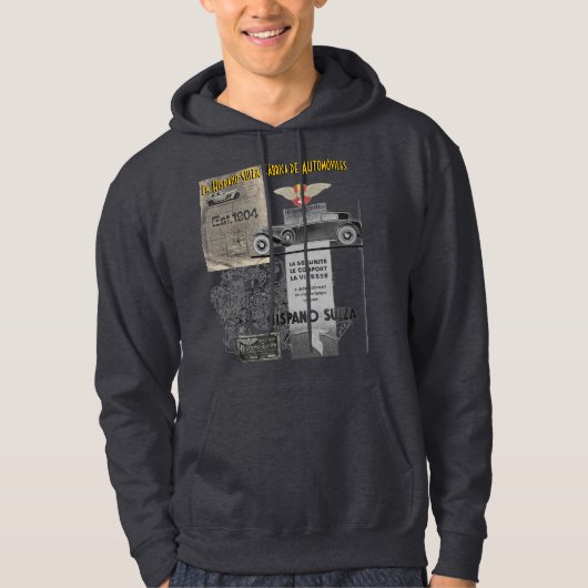 Hispano Suiza Autos Hoodie (Vorderseite)