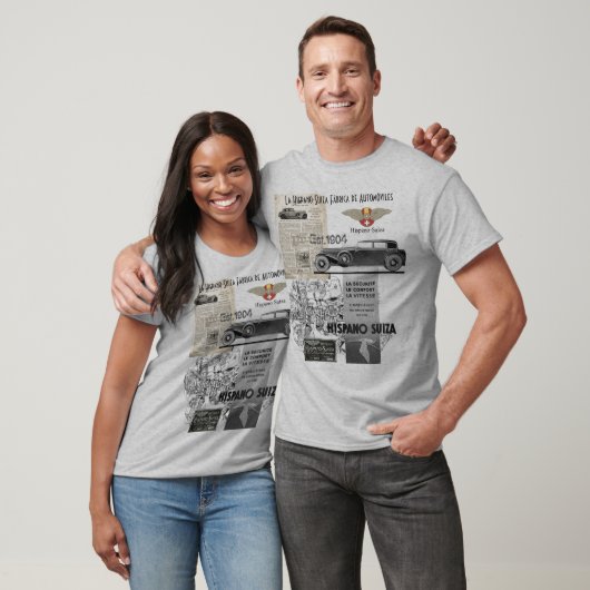 Hispano Suiza Cars T-Shirt (Unisex)