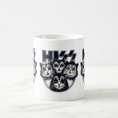 HISS Funny Cat Band Parody Cat Lovers & Pet Besitz Kaffeetasse (Mittel)