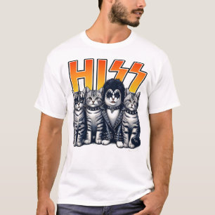 Hiss Funny Cat T-Shirt